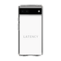 スリムプロテクションケース［ LATENCY - Logotype - White ］