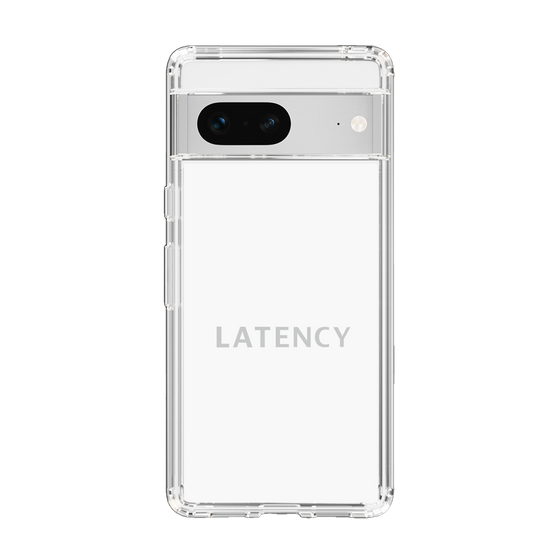 スリムプロテクションケース［ LATENCY - Logotype - White ］
