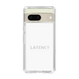 スリムプロテクションケース［ LATENCY - Logotype - White ］