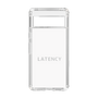 スリムプロテクションケース［ LATENCY - Logotype - White ］