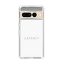 スリムプロテクションケース［ LATENCY - Logotype - White ］