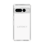 スリムプロテクションケース［ LATENCY - Logotype - White ］