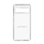 スリムプロテクションケース［ LATENCY - Logotype - White ］