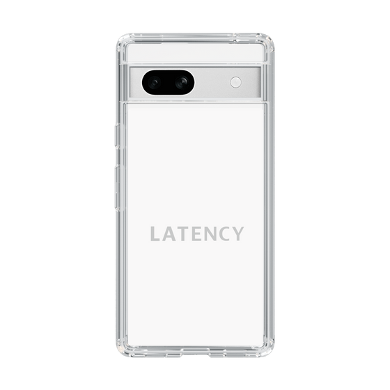 スリムプロテクションケース［ LATENCY - Logotype - White ］