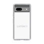 スリムプロテクションケース［ LATENCY - Logotype - White ］