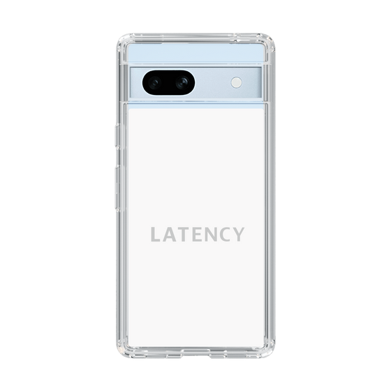 スリムプロテクションケース［ LATENCY - Logotype - White ］