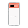 スリムプロテクションケース［ LATENCY - Logotype - White ］