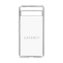 スリムプロテクションケース［ LATENCY - Logotype - White ］