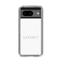 スリムプロテクションケース［ LATENCY - Logotype - White ］