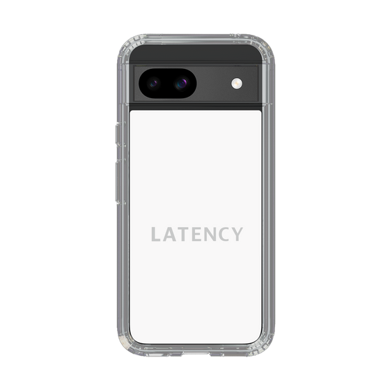 スリムプロテクションケース［ LATENCY - Logotype - White ］