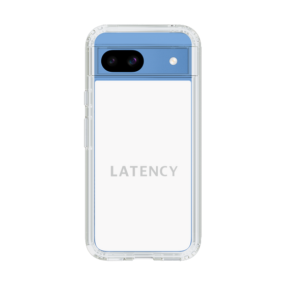スリムプロテクションケース［ LATENCY - Logotype - White ］