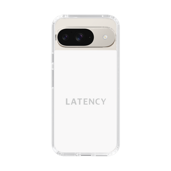 スリムプロテクションケース［ LATENCY - Logotype - White ］