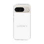 スリムプロテクションケース［ LATENCY - Logotype - White ］