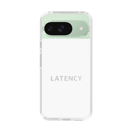 スリムプロテクションケース［ LATENCY - Logotype - White ］