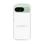 スリムプロテクションケース［ LATENCY - Logotype - White ］