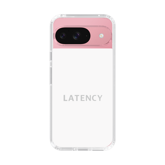 スリムプロテクションケース［ LATENCY - Logotype - White ］