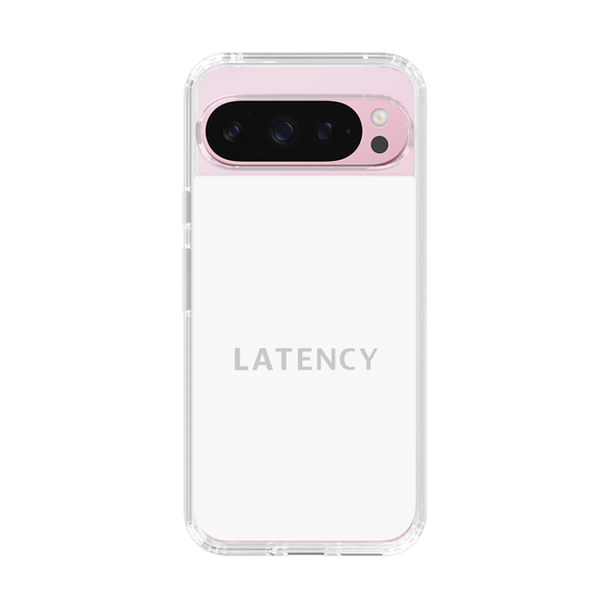 スリムプロテクションケース［ LATENCY - Logotype - White ］