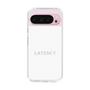 スリムプロテクションケース［ LATENCY - Logotype - White ］