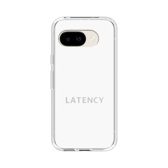 スリムプロテクションケース［ LATENCY - Logotype - White ］