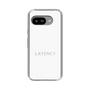 スリムプロテクションケース［ LATENCY - Logotype - White ］