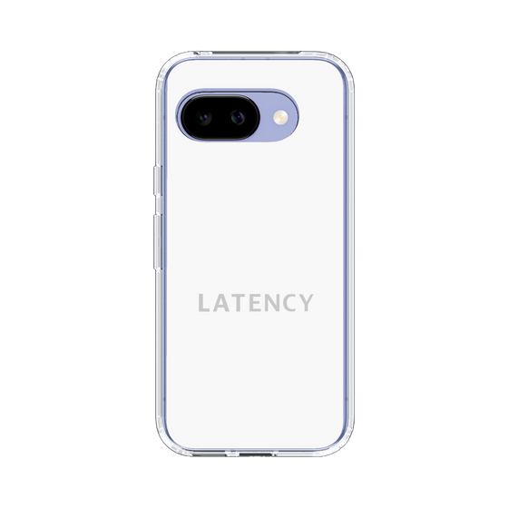 スリムプロテクションケース［ LATENCY - Logotype - White ］