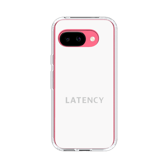 スリムプロテクションケース［ LATENCY - Logotype - White ］