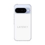 スリムプロテクションケース［ LATENCY - Logotype - White ］