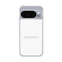 スリムプロテクションケース［ LATENCY - Logotype - White ］