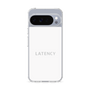 スリムプロテクションケース［ LATENCY - Logotype - White ］