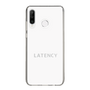 スリムプロテクションケース［ LATENCY - Logotype - White ］