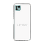 スリムプロテクションケース［ LATENCY - Logotype - White ］