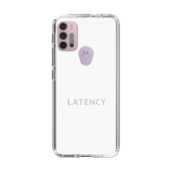スリムプロテクションケース［ LATENCY - Logotype - White ］