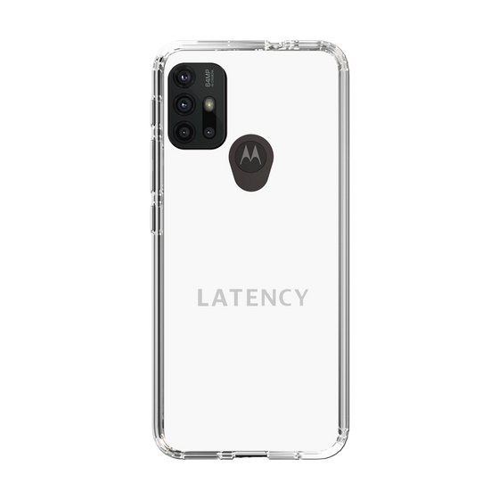スリムプロテクションケース［ LATENCY - Logotype - White ］
