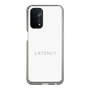 スリムプロテクションケース［ LATENCY - Logotype - White ］