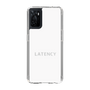 スリムプロテクションケース［ LATENCY - Logotype - White ］