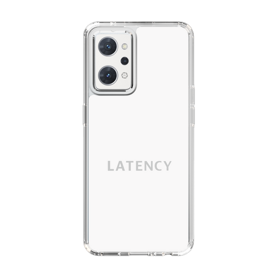 スリムプロテクションケース［ LATENCY - Logotype - White ］