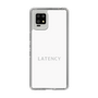 スリムプロテクションケース［ LATENCY - Logotype - White ］