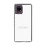 スリムプロテクションケース［ LATENCY - Logotype - White ］