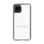 スリムプロテクションケース［ LATENCY - Logotype - White ］