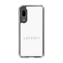 スリムプロテクションケース［ LATENCY - Logotype - White ］
