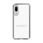 スリムプロテクションケース［ LATENCY - Logotype - White ］