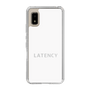 スリムプロテクションケース［ LATENCY - Logotype - White ］