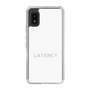スリムプロテクションケース［ LATENCY - Logotype - White ］