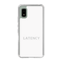 スリムプロテクションケース［ LATENCY - Logotype - White ］