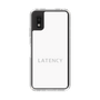 スリムプロテクションケース［ LATENCY - Logotype - White ］