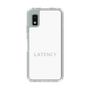 スリムプロテクションケース［ LATENCY - Logotype - White ］