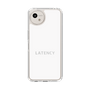 スリムプロテクションケース［ LATENCY - Logotype - White ］