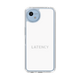 スリムプロテクションケース［ LATENCY - Logotype - White ］