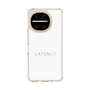 スリムプロテクションケース［ LATENCY - Logotype - White ］