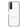 スリムプロテクションケース［ LATENCY - Logotype - White ］